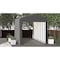 Shelterlogic ShelterTube Wind and Snow-Load Rated Garage, 14x36x16 Gray SQAACC0103C01403616 - alternate 1